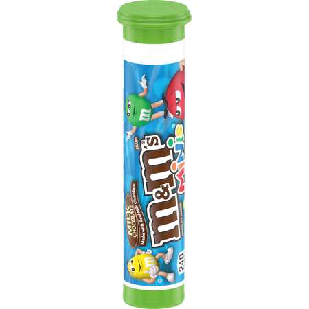 M&Ms M&M's Milk Chocolate Mini Mega Tube 1.77 oz., PK144 272415